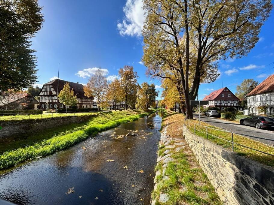 Fewo Marie Im Ferienhaus Selma In Zentraler Lage Großschönau Dış mekan fotoğraf